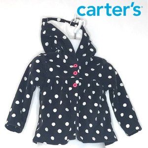 Carter's Polka Dot Fleece Hoodie Sweater Kids